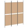vidaXL Sobna pregrada s 5 panela Antracit 250 x 200 cm od tkanine