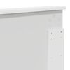 vidaXL Krevet s od storage Bijelo 160 x 200 cm Konstruirano drvo