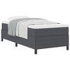 vidaXL Krevet s opruga kutije Tamno siva 80 x 200 cm Kordura tekstil