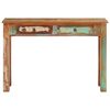 vidaXL Konzolni stol 110 x 30 x 75 cm od masivnog obnovljenog drva