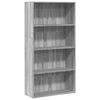 vidaXL Regal za knjige boja hrasta 80x30x152 cm konstruirano drvo