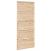 vidaXL Vrata staje 80 x 2,5 x 208 cm Masivna borovina Prirodna