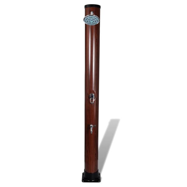 Solarni tu&scaron; za bazen 1,96 m sa zavr&scaron;nom obradom od umjetnog drva