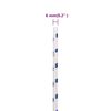 vidaXL Brodski konop bijeli 6 mm 50 m od polipropilena