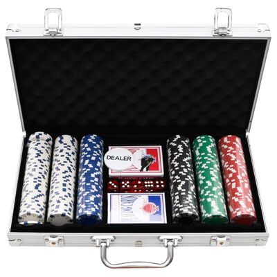 vidaXL Set žetona za poker 300 kom 11,5 g