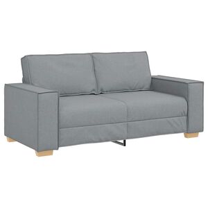 vidaXL Dvosjed Sofa Svijetlo siva 180x78x84 cm Tkanina