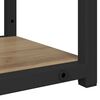 vidaXL Polica na zidu s policom Umjetnički hrast 80 x 21 x 78,5 cm