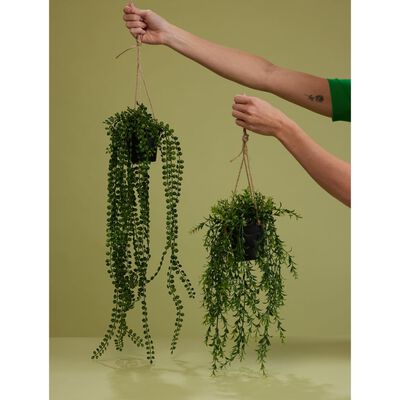 Emerald umjetni viseći grm šimšira u posudi 50 cm