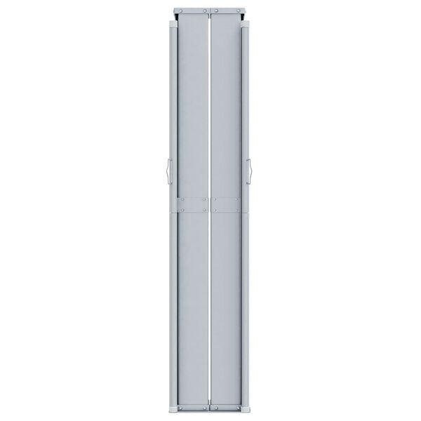 vidaXL Uvlačiva bočna tenda krem 180 x 1000 cm