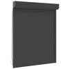 vidaXL Roletna Antracit 120 x 150 cm Aluminij i poliuretan