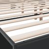 vidaXL Okvir za krevet crni 180 x 200 cm konstruirano drvo i metal