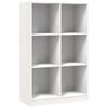 vidaXL Regal za knjige bijeli 70 x 33 x 110 cm od masivne borovine