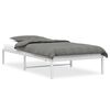 vidaXL Metalni okvir za krevet bijeli 107x203 cm