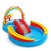 Intex bazen na napuhavanje Rainbow Ring Play Center 297 x 193 x 135 cm