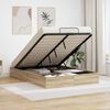 vidaXL Otomanski krevet s pohranom Sonoma hrast 193 x 140 x 25 cm