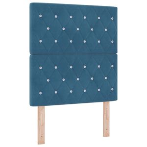 vidaXL Uzglavlje Tamno plava 80 cm Bar&scaron;un