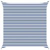 vidaXL Jedro za sunce Plava i bijela 4 x 4 m 100% poliester Oxford