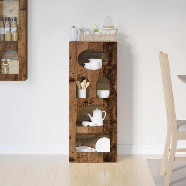 vidaXL Kreveta Staro drvo 40 x 35 x 100,5 cm Konstruirano drvo