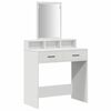 vidaXL Toaletni stol Bijelo 79 x 41 x 140 cm Konstruirano drvo