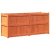vidaXL Vrtna sadilica vo&scaron;tano smeđe boje 150 x 50 x 70 cm od borovine