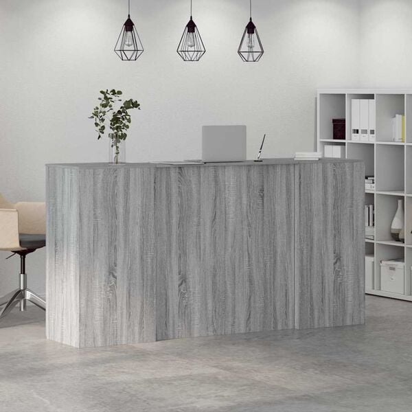 vidaXL Recepcijski stol 200x50x103,5 cm od konstruiranog drva
