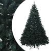 vidaXL Umjetno božićno drvce s nogom 300 cm PVC Tamnozelena
