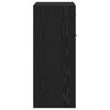 vidaXL Kupaonski ormar Crni hrast 60 x 33 x 80 cm Konstruirano drvo
