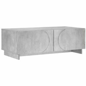 vidaXL Stolić za kavu Betonska siva 102 x 50,5 x 35 cm