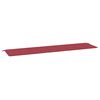 vidaXL Jastuk za vrtnu klupu boja vina 200x50x4 cm tkanina Oxford