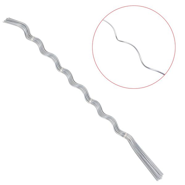 vidaXL 20 kom Spiralni Potporanj za Biljke 170 cm Pocinčani Čelik