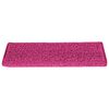 vidaXL Prostirke za stepenice 15 kom 65x21x4 cm roze pravokutni rub