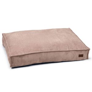 Dizajnirala Lotte Jastuk za pse Rebrasti 100x70x15 cm Roza