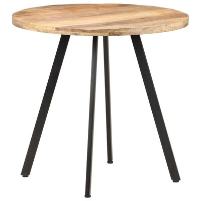 vidaXL Blagovaonski stol 80 cm od grubog drva manga