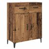 vidaXL Highboard Staro drvo 69,5 x 34 x 180 cm Konstruirano drvo