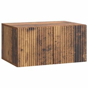 vidaXL TV ormar za zid Staro drvo 59,5 x 41 x 30 cm Konstruirano drvo