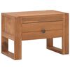 vidaXL Noćni ormarić 50 x 30 x 35 cm od masivne tikovine