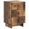 vidaXL Noćni ormar Staro drvo 43 x 41 x 66,5 cm Konstruirano drvo