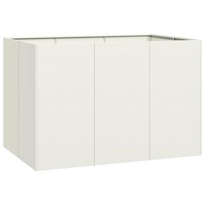 vidaXL Sadilica bijela 120x80x80 cm od čelika