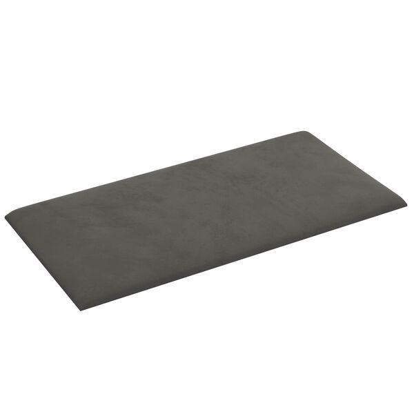 vidaXL Zidna uzglavlja 12 pcs Tamno siva 30 x 15 cm Bar&scaron;un