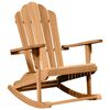 vidaXL Adirondack ljuljačka 2 pcs Smeđa 100 x 77 x 99 cm