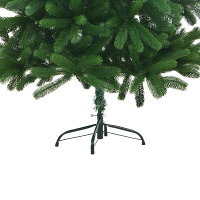 vidaXL Umjetno božićno drvce s realističnim iglicama 210 cm zeleno