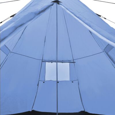 vidaXL Šator za 4 osobe plavi