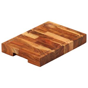 vidaXL Daska za rezanje 30 x 21 x 4 cm od masivnog bagremovog drva