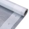 vidaXL Cerada Leno 260 g/m&sup2; 3 x 10 m bijela
