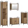 vidaXL Set ormarića za kupaonicu 4 kom. Hrast artisan 40 x 36 x 181 cm
