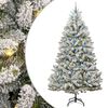 vidaXL Umjetno božićno drvce 240 cm 300 LED lampica Topla bijela
