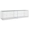 vidaXL Gabionska ko&scaron;ara s poklopcem 200x50x50 cm od pocinčanog željeza
