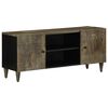 vidaXL TV ormarić svijetlo sivi 105x33,5x46 cm Puno drvo Mango