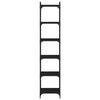 vidaXL Regal za knjige sa 6 razina crni 40x30x188 cm konstruirano drvo