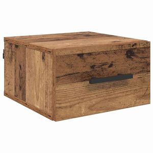 vidaXL Noćni ormar 35 x 35 x 20 cm Konstruirano drvo Staro drvo